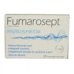 Fumarosept, 24 comprimate masticabile, Zdrovit